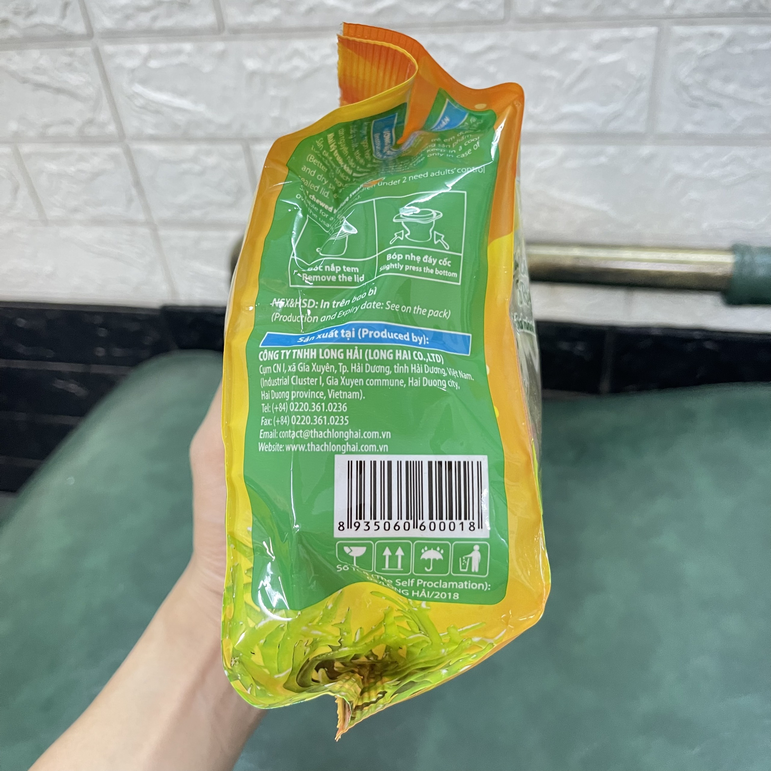 Thạch Rau Câu Long Hải 416g