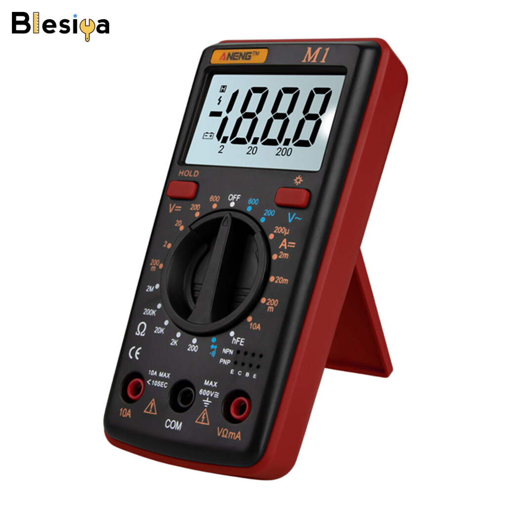 Blesiya M1 Digital Multimeter tester Auto AC/DC Ammeter Voltmeter Ohm