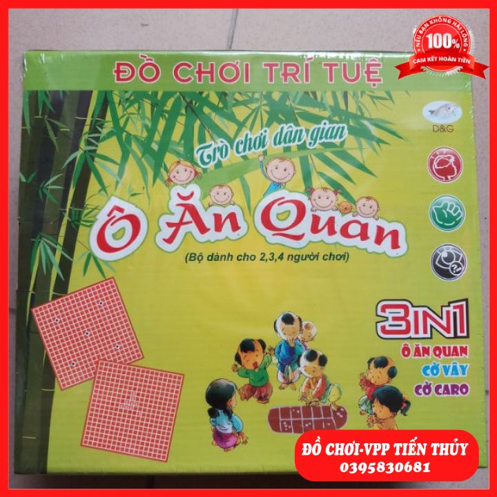 Bộ đồ chơi ô ăn quan 3 trong 1
