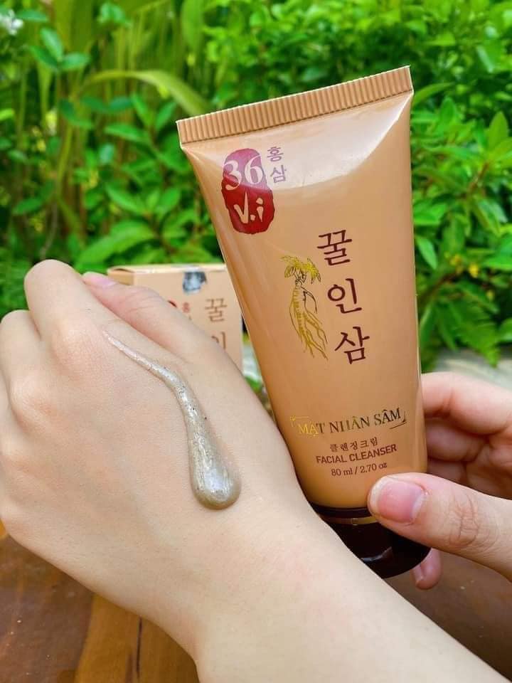 Sữa rửa mặt nhân sâm 36 vị