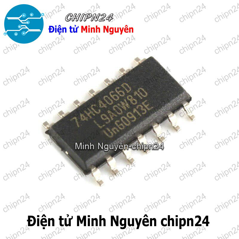 [2 con] (ST) IC Dán 74HC4066 SOP-14 Hàng Tốt (SMD) (74HC4066D SN74HC4066DR 744066) - HH005339