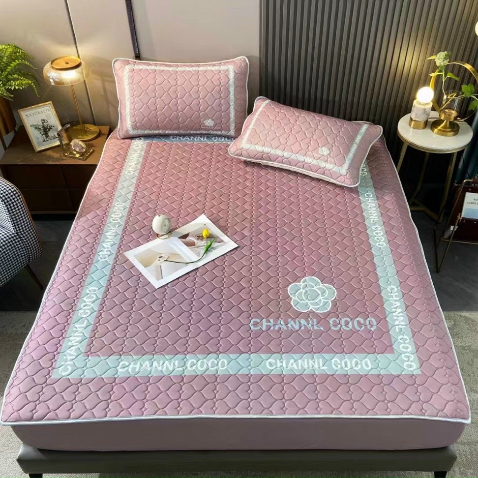 Chiếu CHANNL COCO Hoa Trà 5D size 2mx2m2 -Tranlanshop