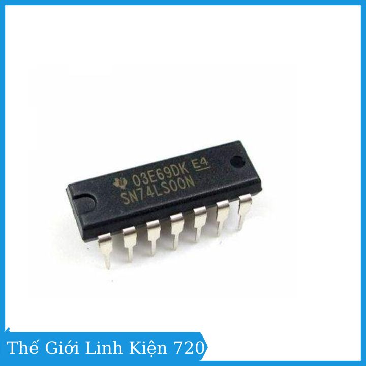 Chíp 74LS00 Quad 2-input NAND Gate DIP14