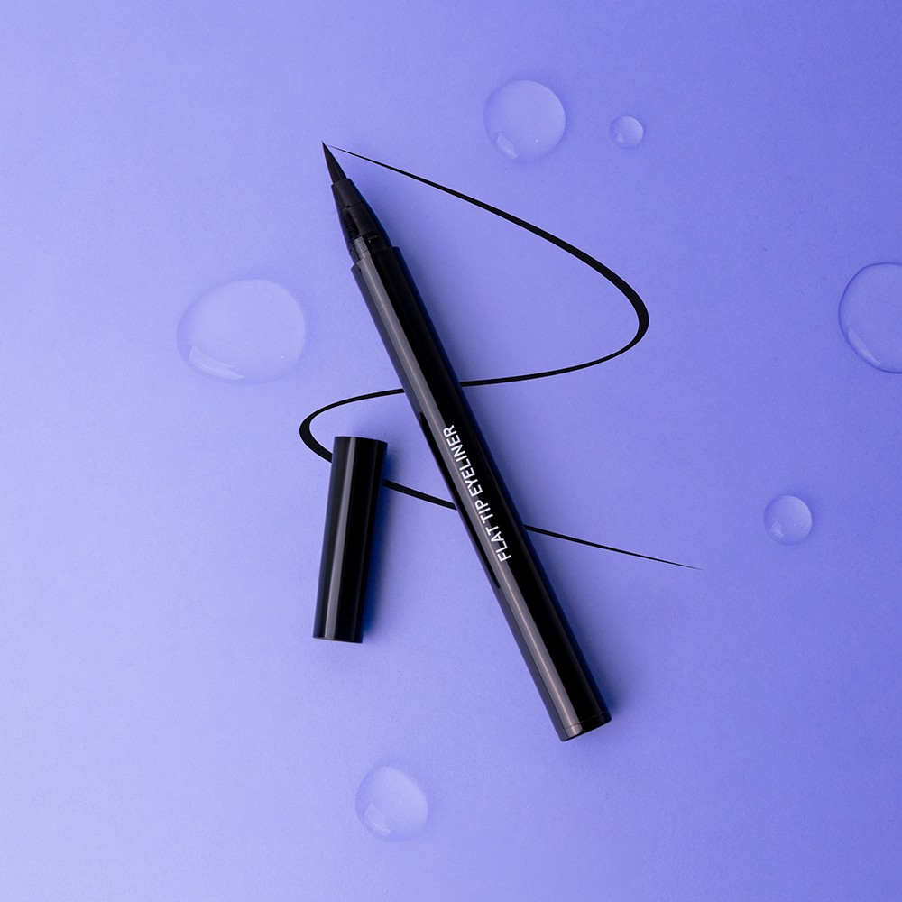 Bút Kẻ Mắt Baby Bright Flat Tip Eyeliner 0.7g .#Black