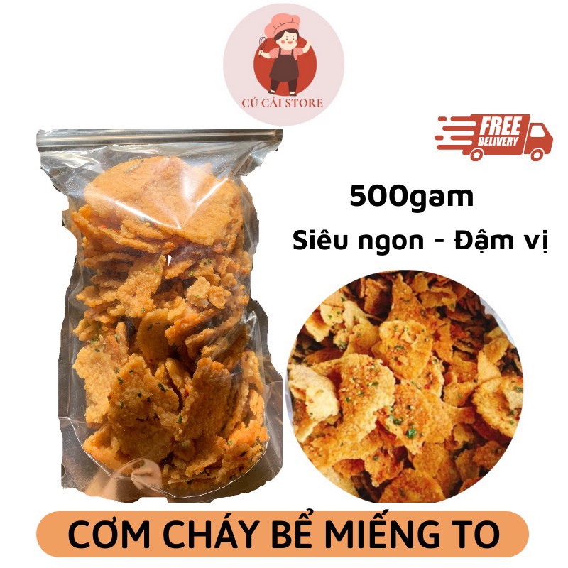 1KG Cơm Cháy Mắm Hành Bể Loại Ngon ( Ít bể - Giòn Ngon - Đậm Vị)