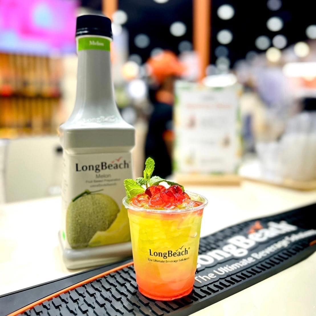 Mứt Dưa Lưới - LongBeach Melon Fruit Based Preperation 900 ml