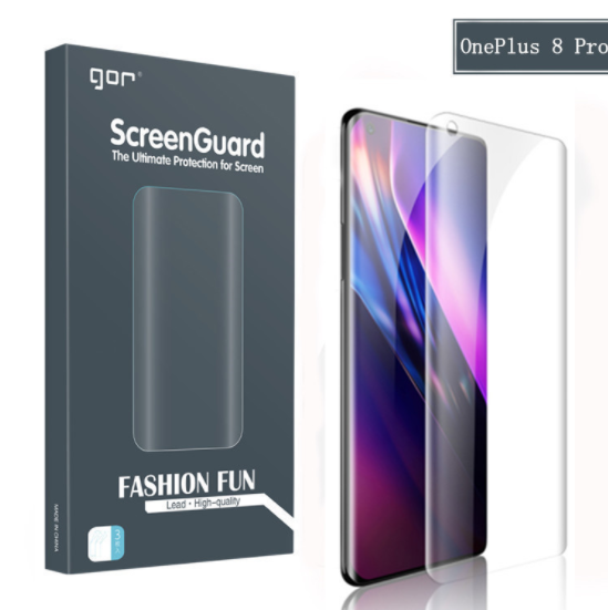 Bộ 2 miếng dán dẻo 3d gor cho oneplus 8 pro