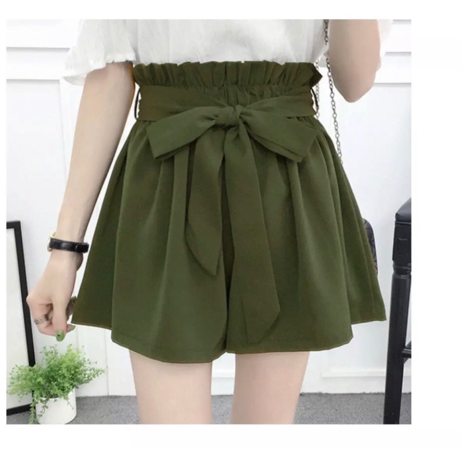 QUẦN SHORT KATE CỘT NƠ (CÓ SAI ĐẠI)