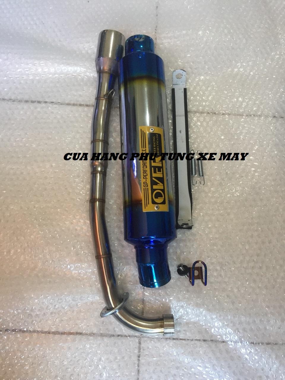 Pô Over Titan gắn xe Sirius, Wave, Dream, Cub ( cổ inox )