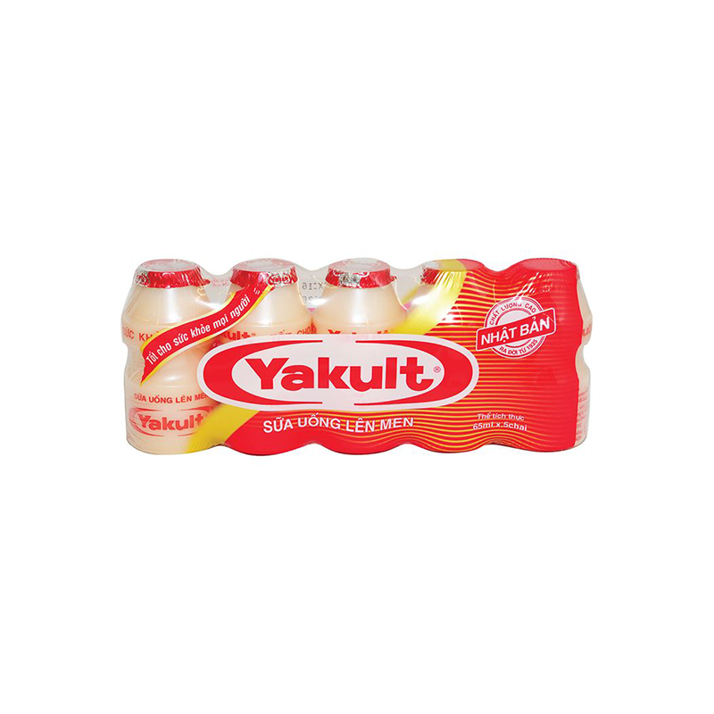 Sữa Uống Lên Men Yakul Lốc 5 Chai 65ml