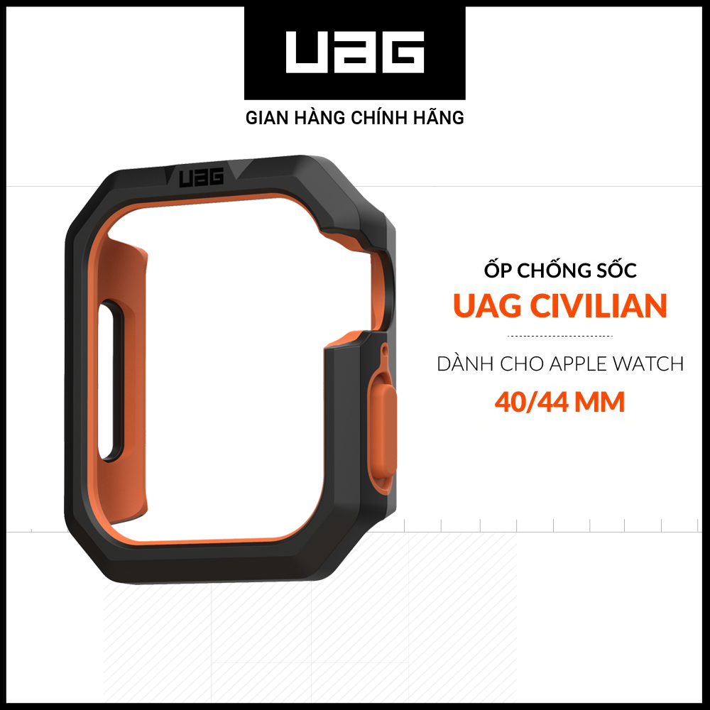 UAG civilian shockproof watch case for Apple Watch
