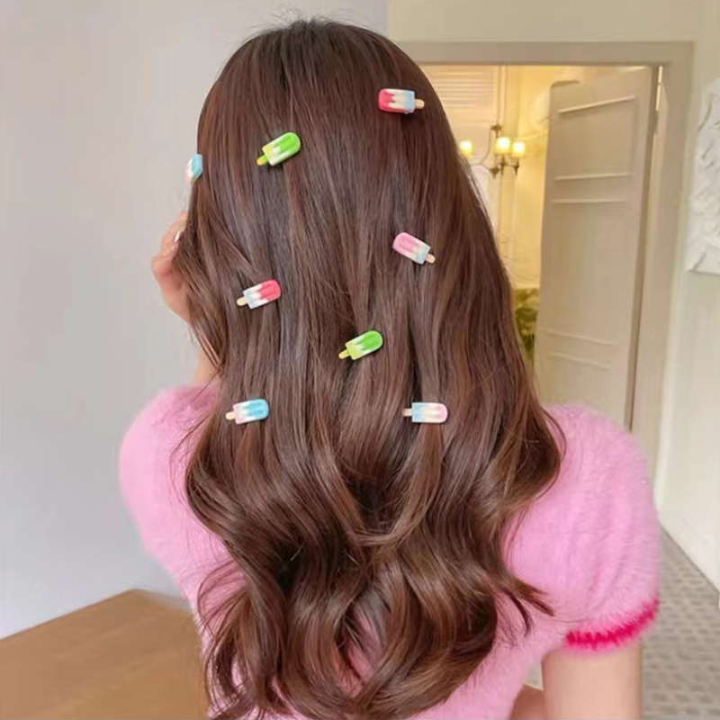 🌸Kẹp TóC HìNh Cây Kem Dễ Thương Cho Nữ YINSAF🌸