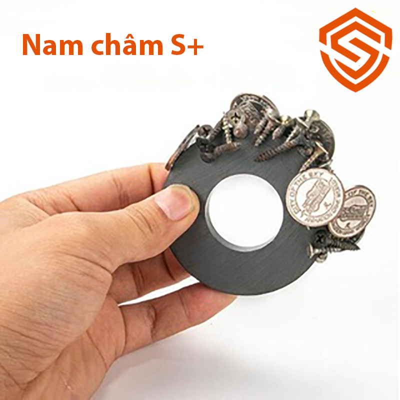 Nam châm đen có lỗ nhiều kích thước Ferrite