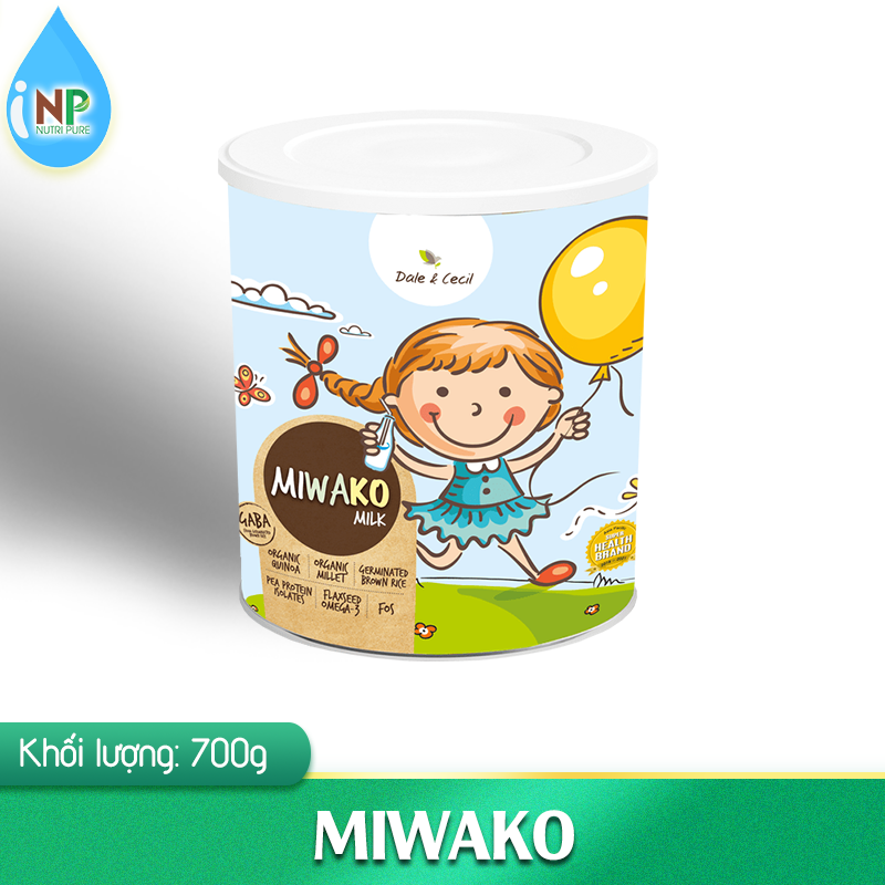 SỮA THỰC VẬT HỮU CƠ MIWAKO - HỘP 700G