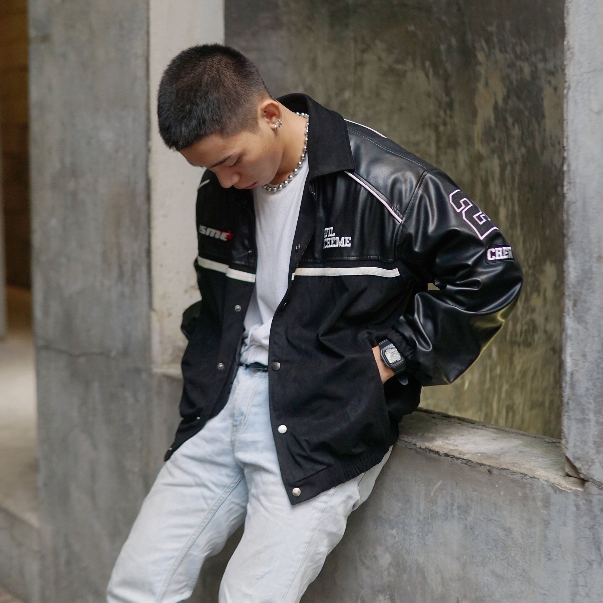 Áo Khoác ISME "EVIL SCHEME" Racing Jacket - BOXY FIT
