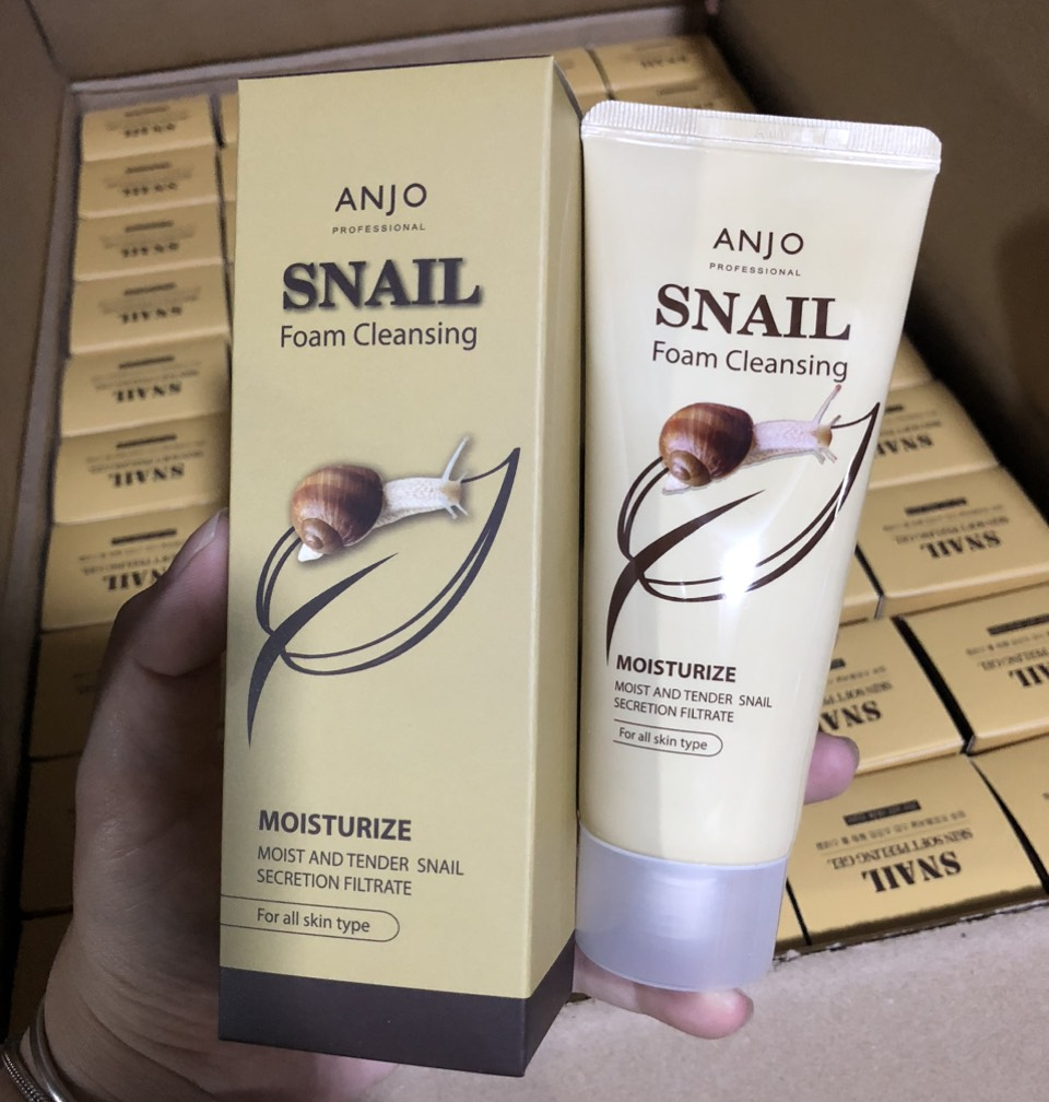 Anjo Snail Foam Cleansing 100g