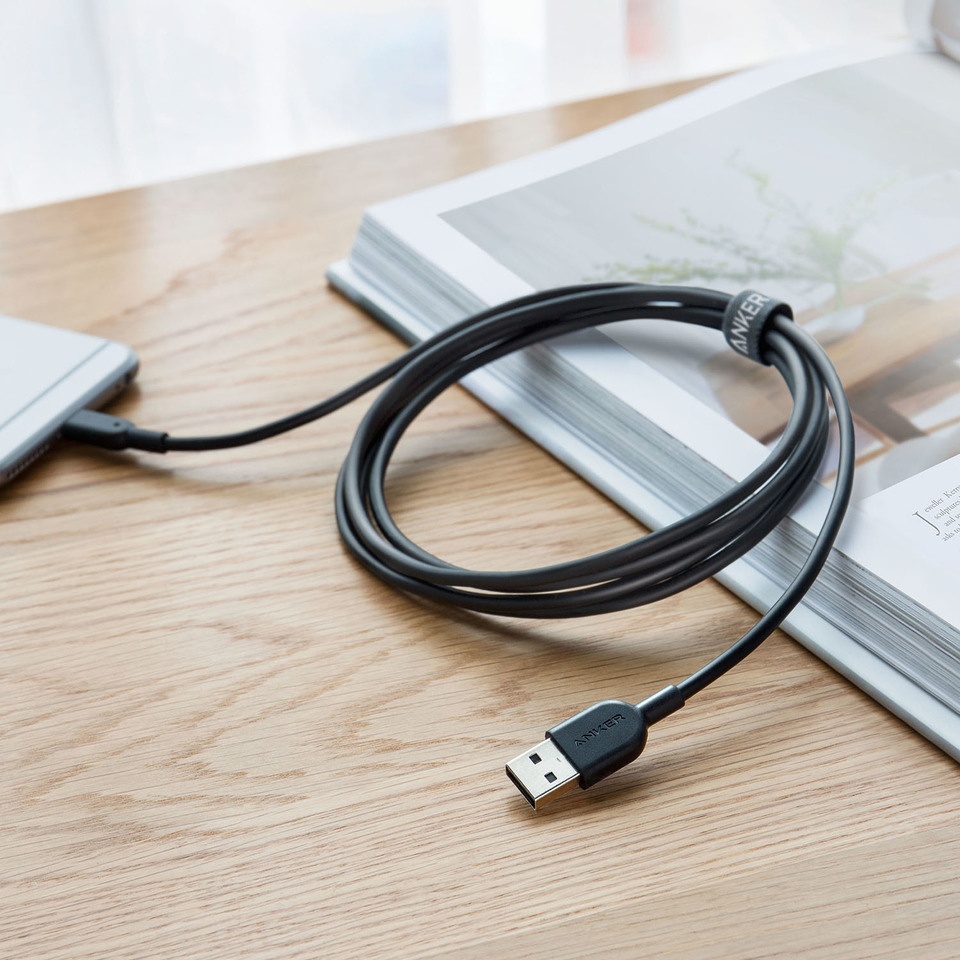 Cáp Lightning Anker Powerline II - Dài 1.8m - A8433