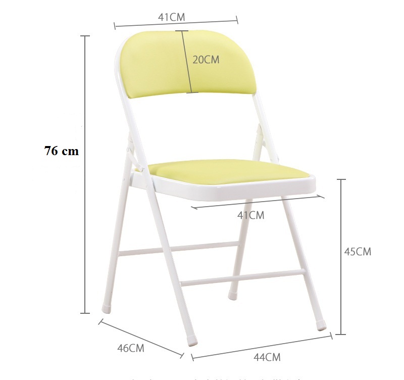 Ghế xếp mặt nệm cao cấp VIMOS