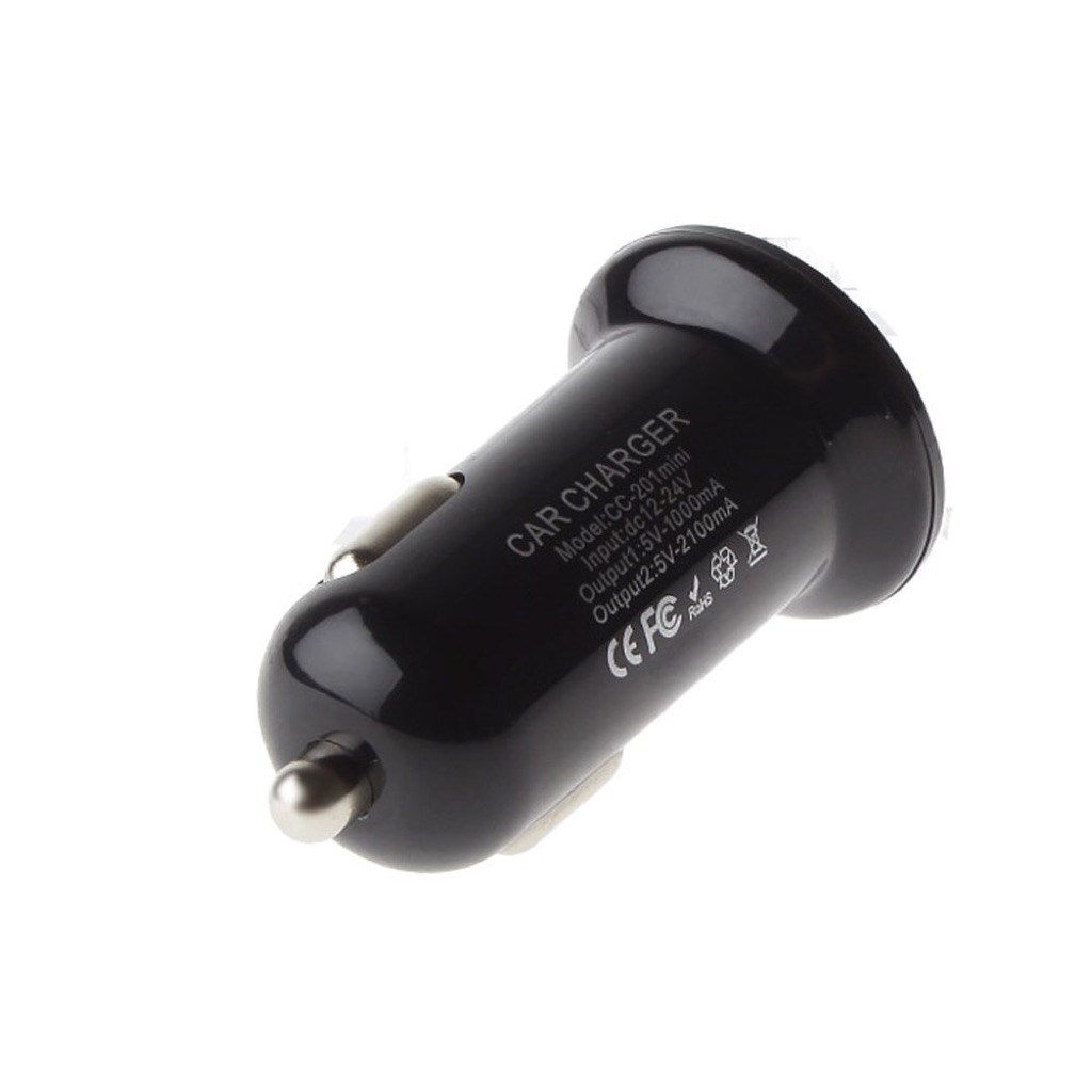 [ XẢ HÀNG ] Tẩu sạc ô tô Remax 2 cổng sạc RCC201 mini