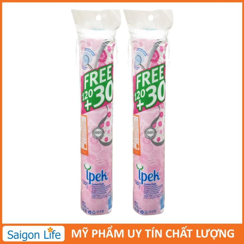 Combo 2 Bông Tẩy Trang IPEK 150 Miếng (Thổ Nhĩ Kì)