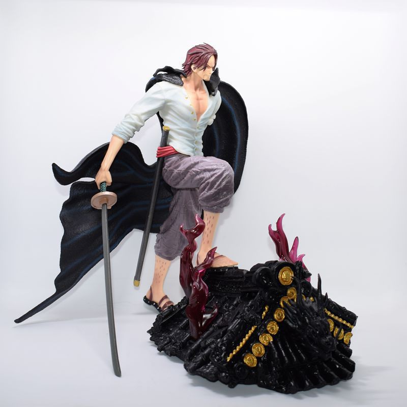 (Có sẵn - 32cm) Mô hình One Piece Tứ Hoàng Tóc Đỏ Shanks - Siêu to cực nặng