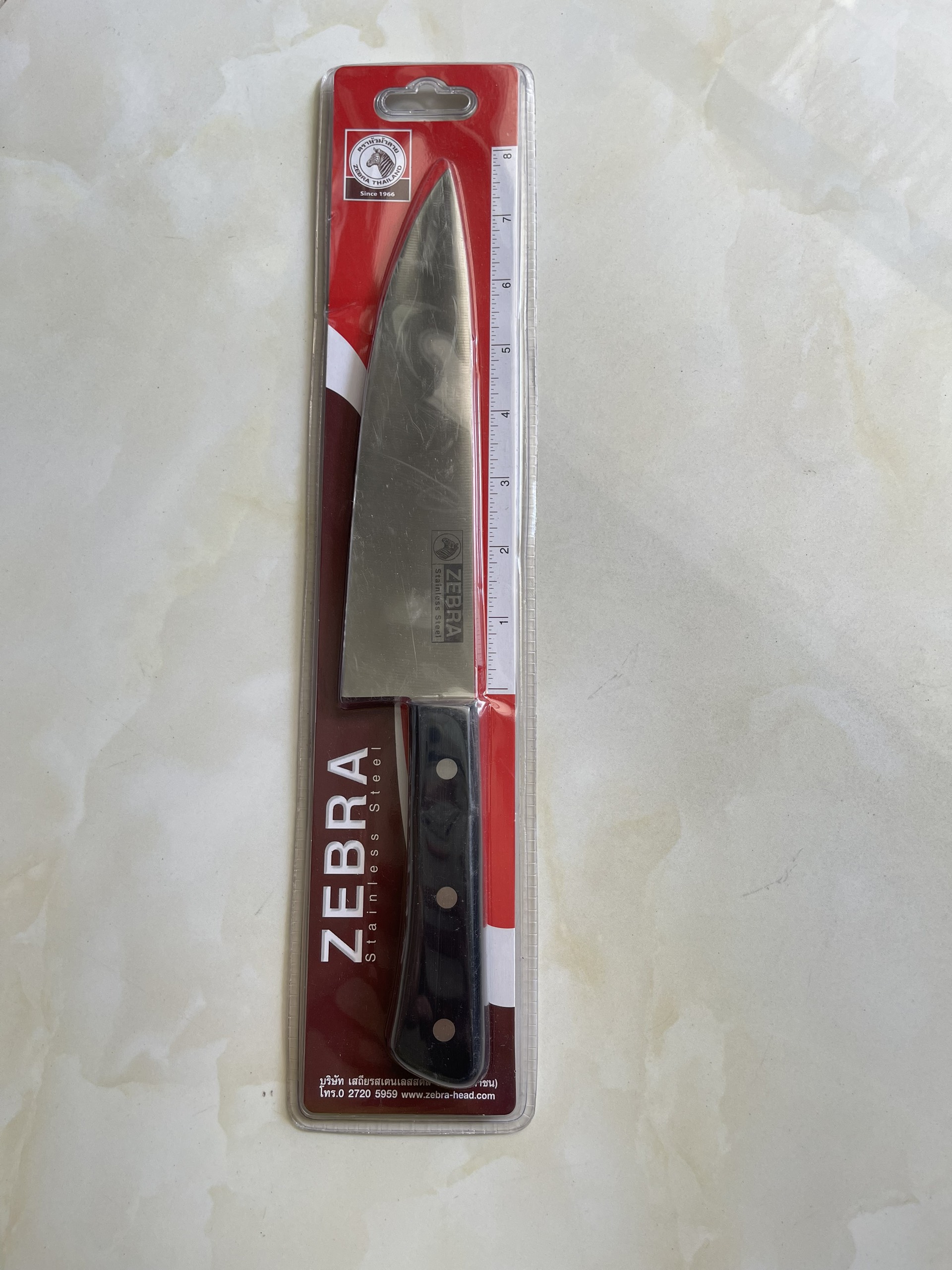 Dao Nhà Bếp Zebra Inox 304 Không Gỉ Thái Lan