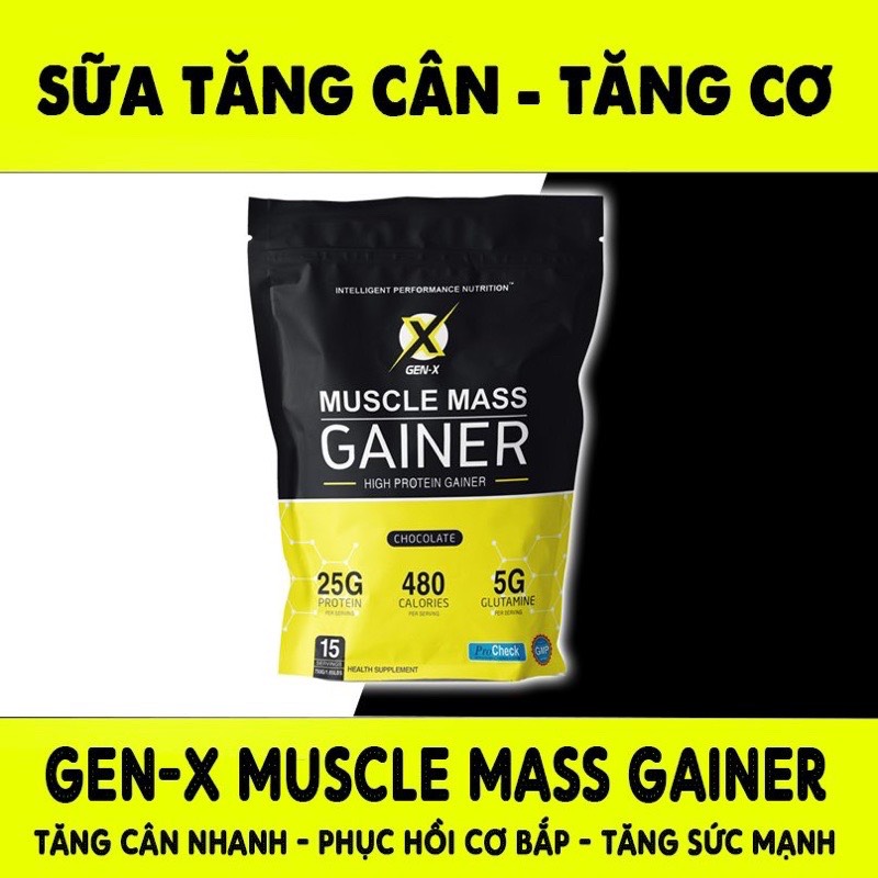 [SALE] Sữa Tăng Cân Tăng Cơ Mass GenX (750g)