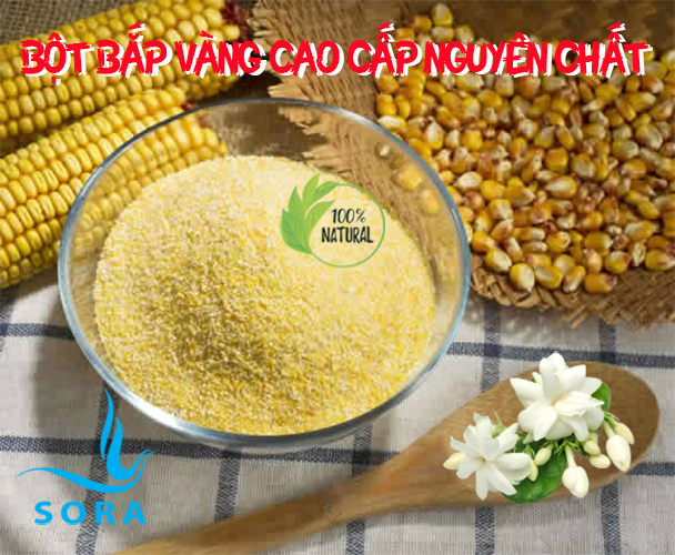 Sora pure yellow corn/maize powder  (potentiometer from pack 25kg)