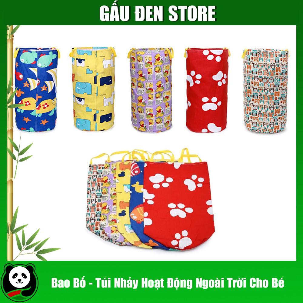Bao bố - túi nhảy cho bé mầm non họa tiết đẹp vải dày dặn cam kết hàng đúng mô tả chất lượng đảm bảo inbox shop để được tư vấn thêm