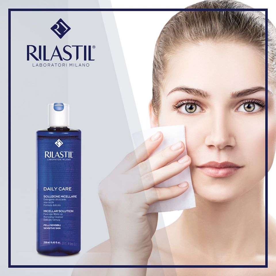 Nước tẩy trang Rilastil Daily Care Micellar Solution 250ml