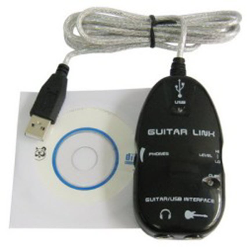 Cable USB Guitar Link kết nối đàn guitar với máy tính chất lượng cao