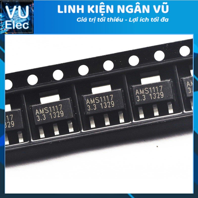 AMS1117 SOT223 3.3V-5.0V