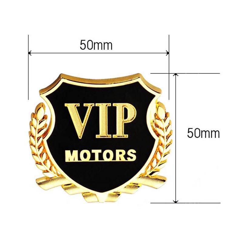 Bộ Logo / Tem dán VIP xe hơi/ ô tô
