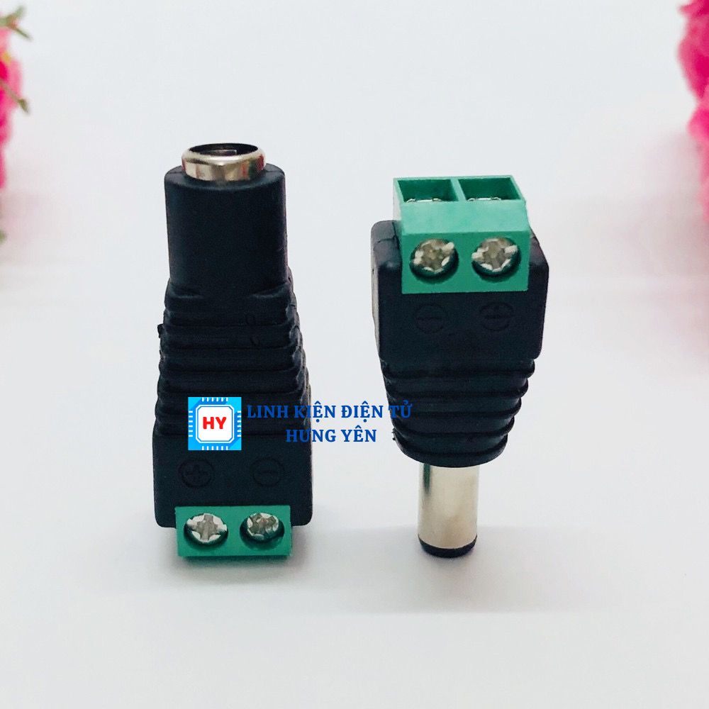 Đầu cắm nguồn - jack dc đực và cái