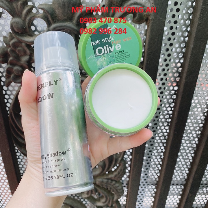 Combo Gôm Shadow 150ML và Sáp Olive