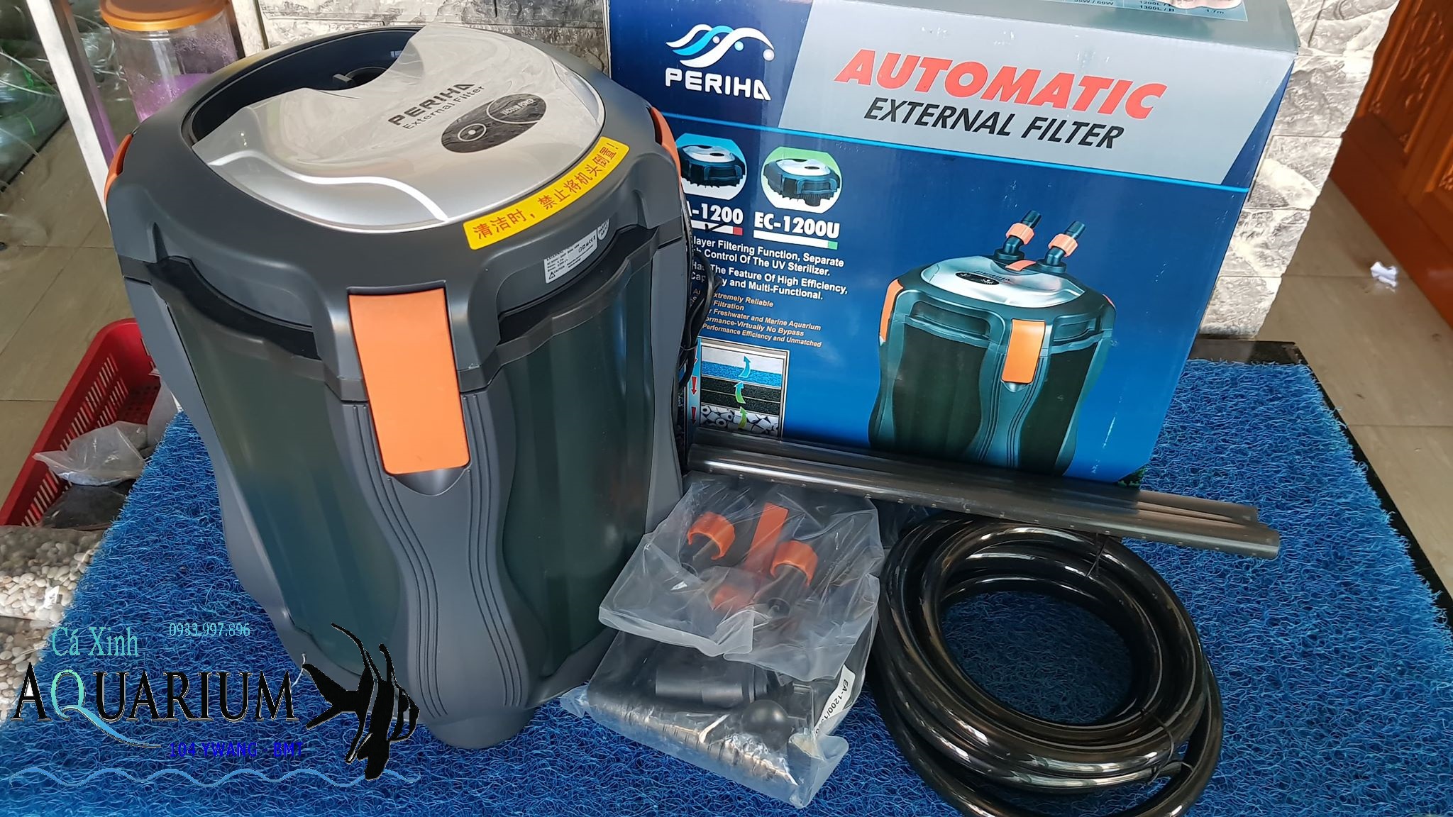 Máy lọc thùng ngoài Periha EA 1200