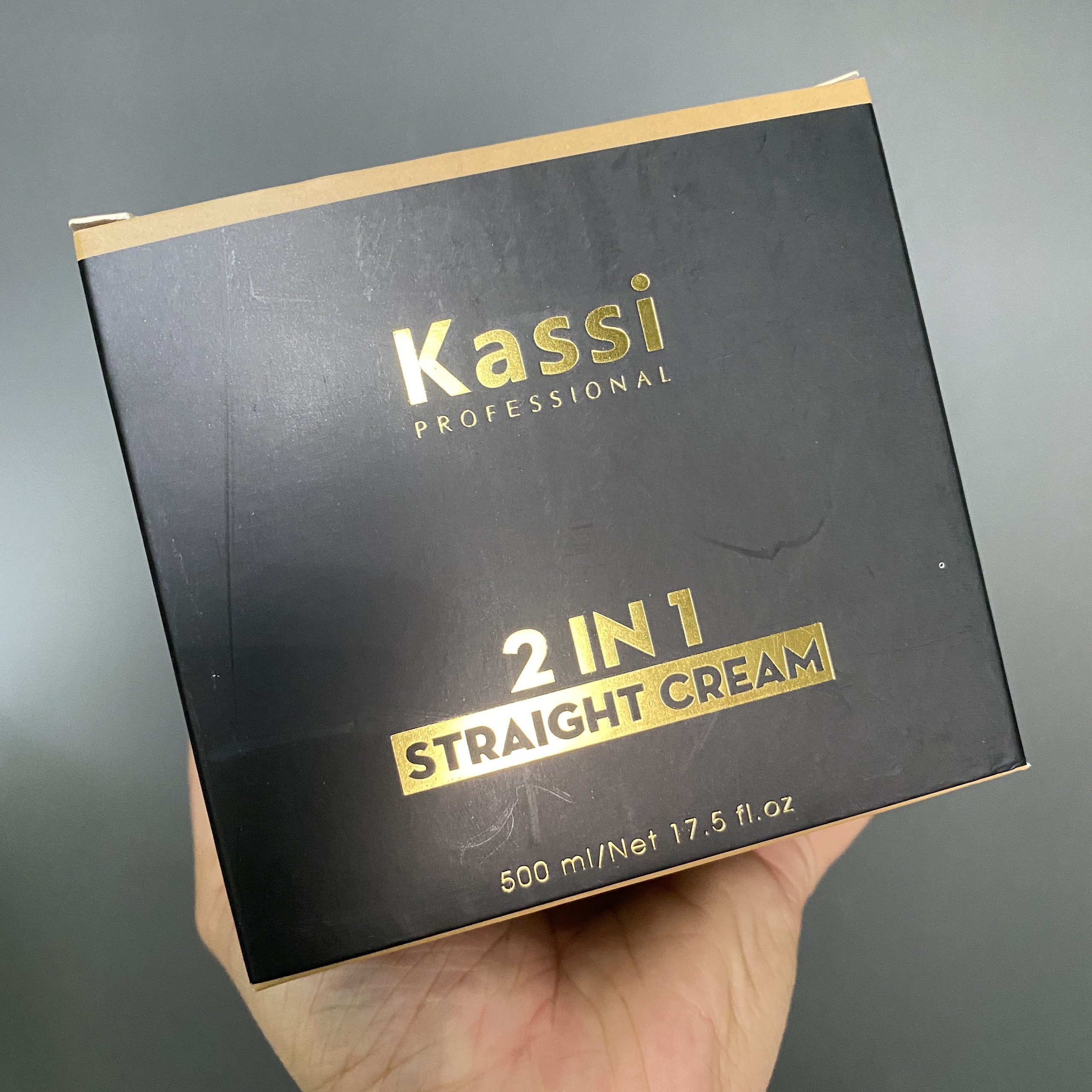 Thuốc duỗi tóc Kassi 500ml (Không cần kem dập)
