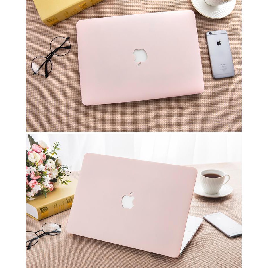 Combo 5in1 Case, Ốp + Phủ Phím Cho Macbook ( Tặng Kèm Nút Chống Bụi + Bộ Kẹp Chống Gãy Sạc )