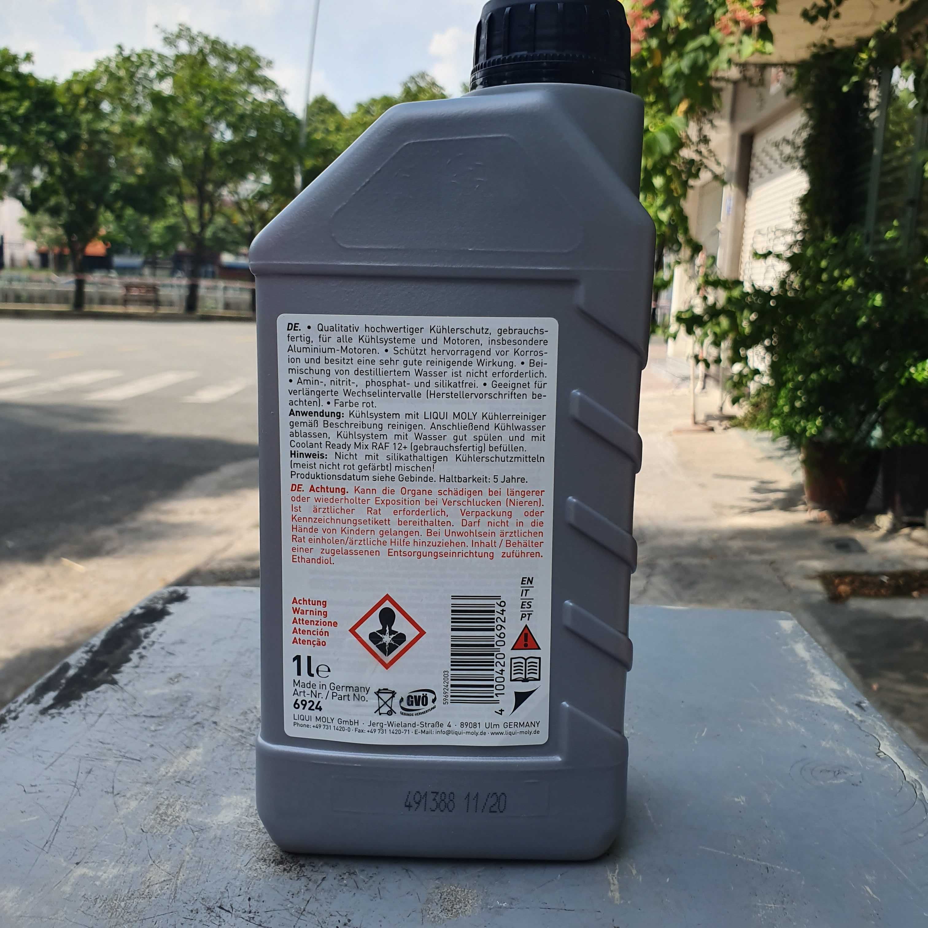 NƯỚC LÀM MÁT ĐỎ LIQUI MOLY (PHA SẴN) - 6924