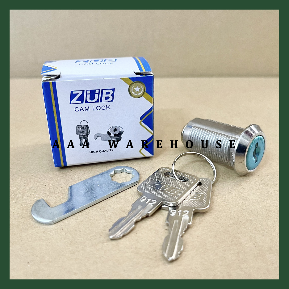 [ZUB] Khoá tủ, Khoá cốp 3P ZUB (Khoá cốp 3 phân zub)