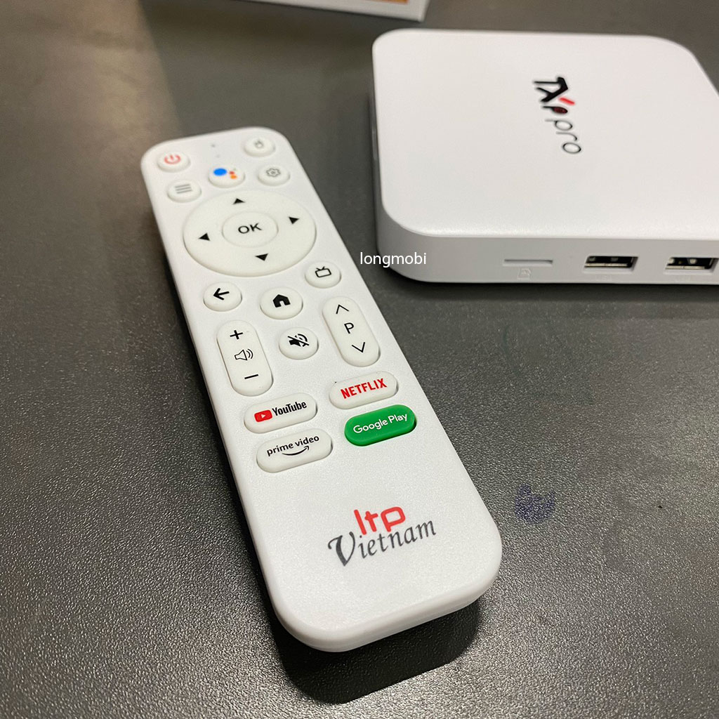 TXP Pro Plus 2024 Android tv box, Rom ATV 11 Có khiển giọng nói