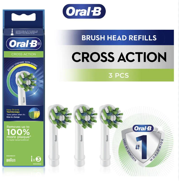 oral-b 3/5 brush cross action