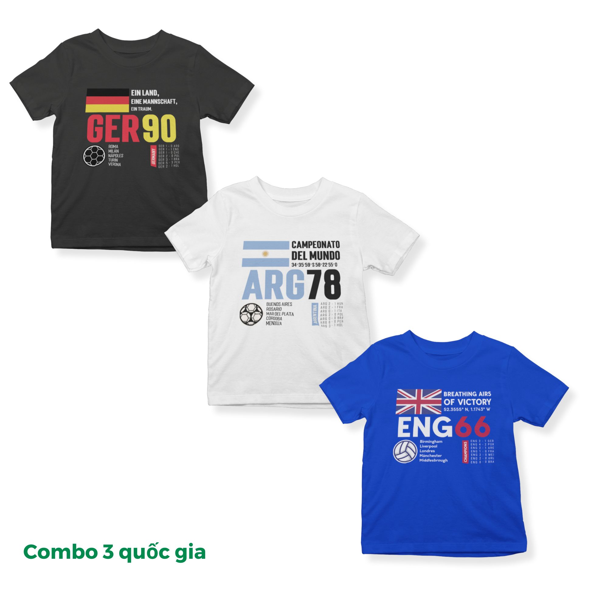 Combo 3 áo thun bé trai hình siêu nhân BT223