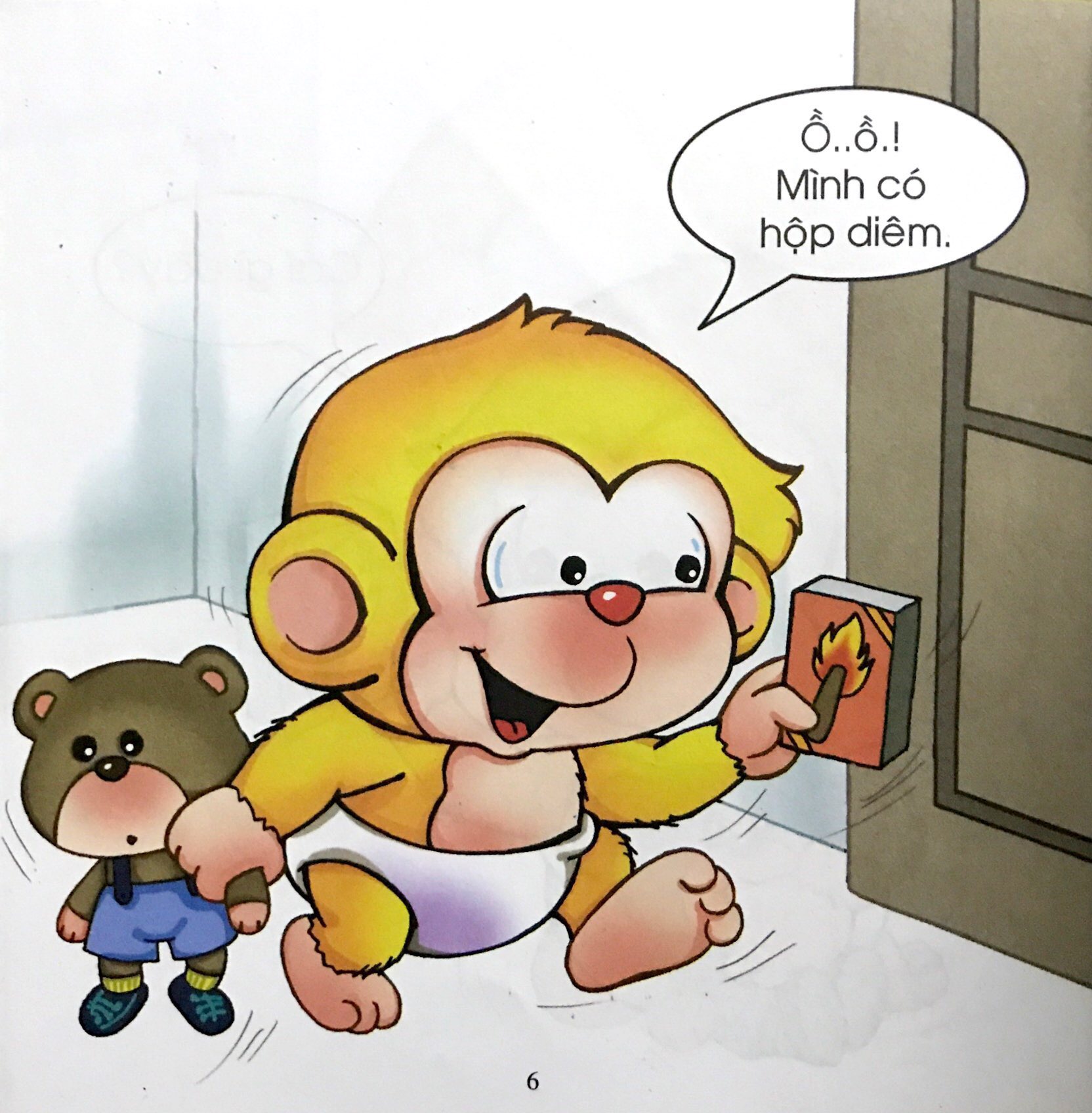 Fahasa - Bé Học Lễ Giáo - Bubu Tập 9 : Chơi Với Lửa (Tái Bản)