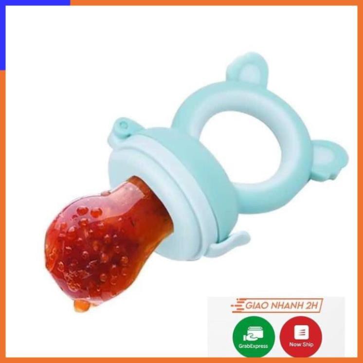 Núm nhai cho bé ăn dặm, Núm ti tập ăn hoa quả, kích thích mọc răng, chống hóc, chống sặc