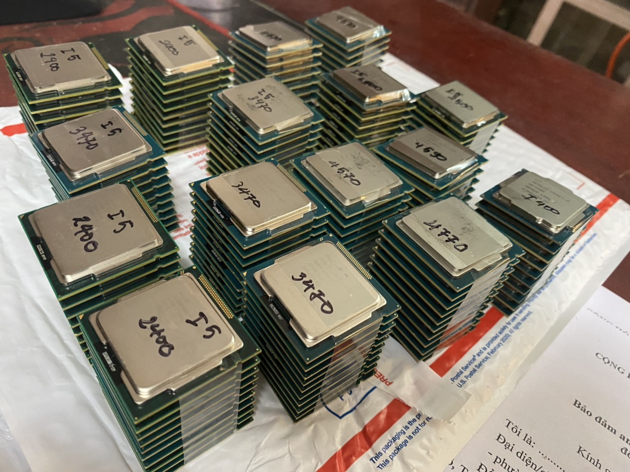 CPU I5 3570S , core i5 lắp cho các main th3 , H61, H71, B75...