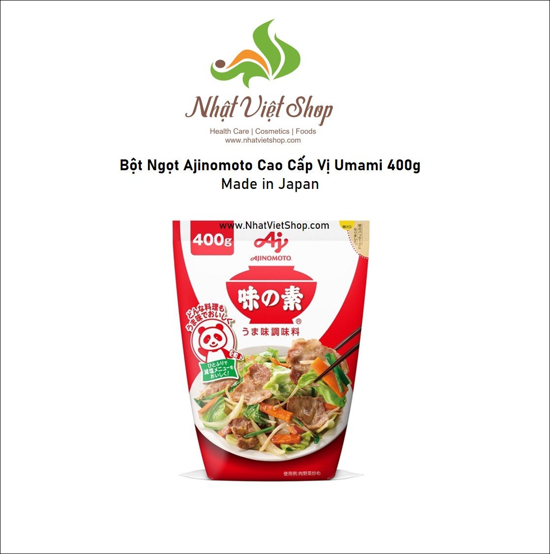 Bột Ngọt Ajinomoto Nhật Bản Cao Cấp Vị Umami