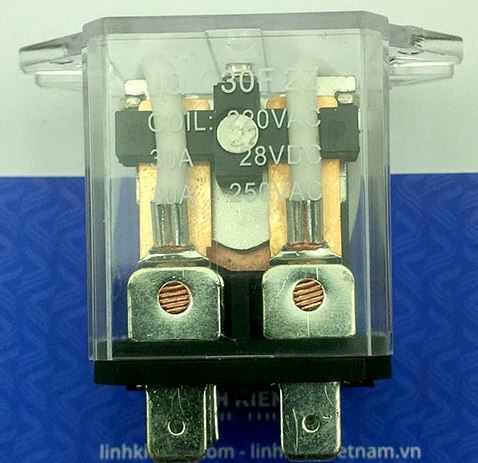 Relay trung gian JQX-30F 2Z 12v/24v/220v (8 chân 30A)