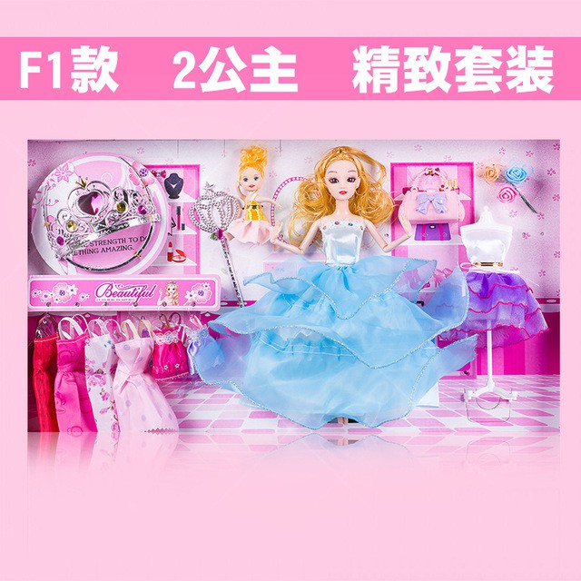 [HCM]Bộ Quà Tặng Búp Bê Barbie