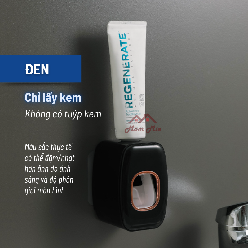 HCM, Hàng cao cấp Dụng cụ lấy kem đánh răng, hộp nhả kem kèm ly và móc treo bàn chải - K026